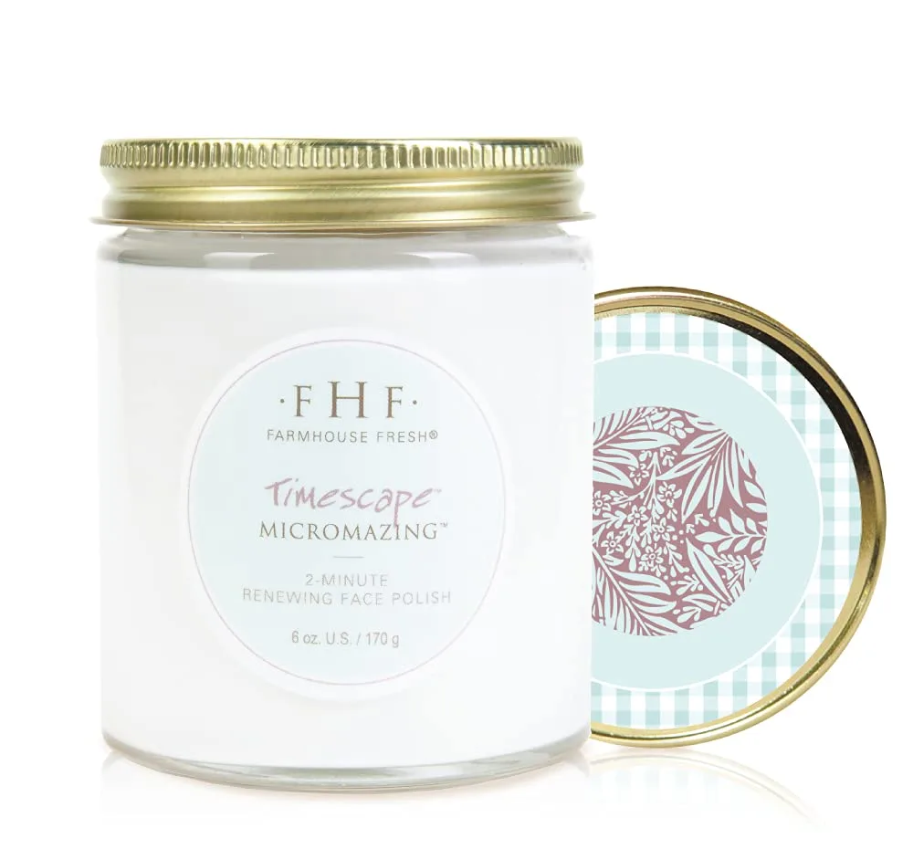 Скраб для лица FarmHouse Fresh Face Exfoliator, растительный скраб для лица, мягкий отшелушивающий скраб для лица с экстрактом огурца. Скраб для лица Timescape Micromazing. 170 г. 170.10 г (1 шт.) — фото 4