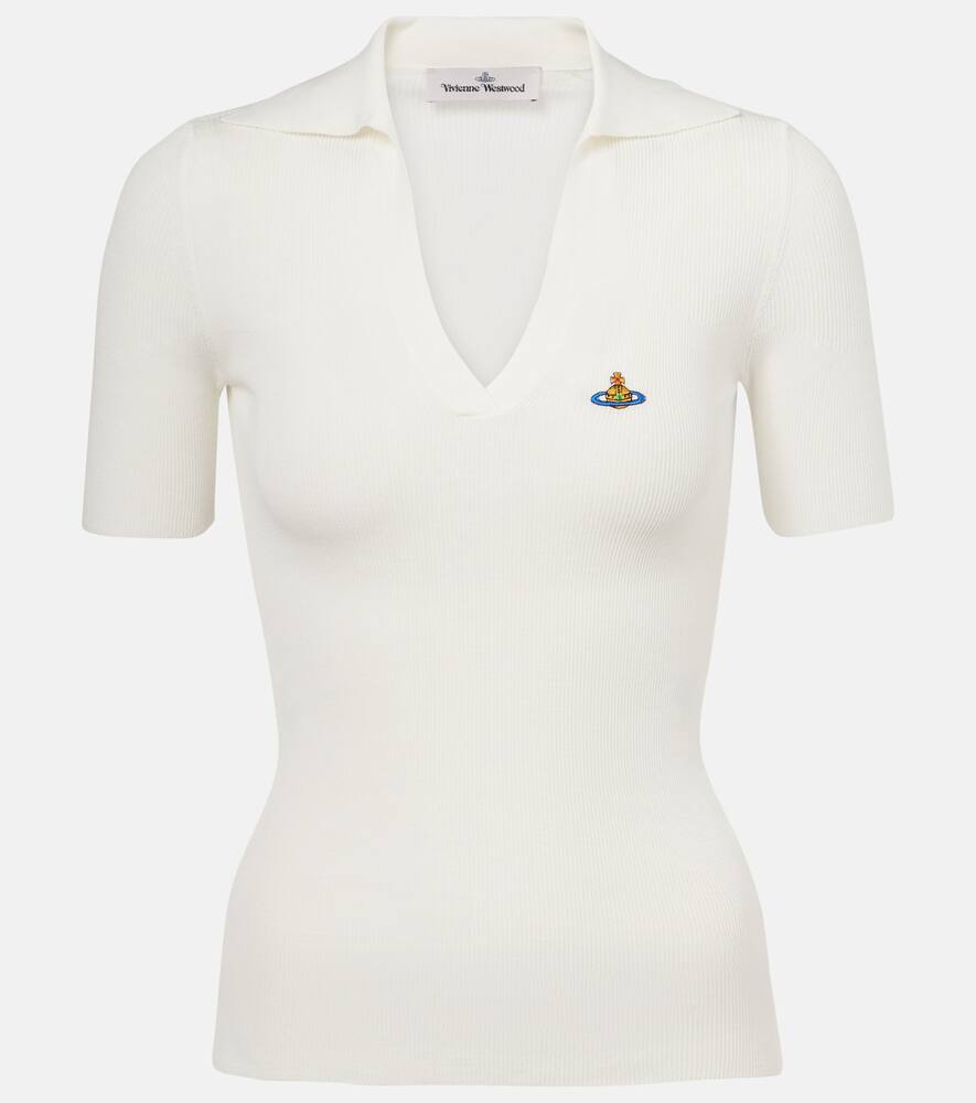 

Хлопковая поло Марина Vivienne Westwood, White