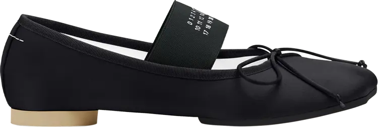 Кроссовки MM6 Maison Margiela Wmns Anatomic Ballerinas 'Black', черный