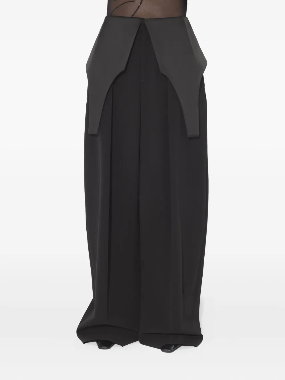 

Брюки со вставками Jean Paul Gaultier, черный