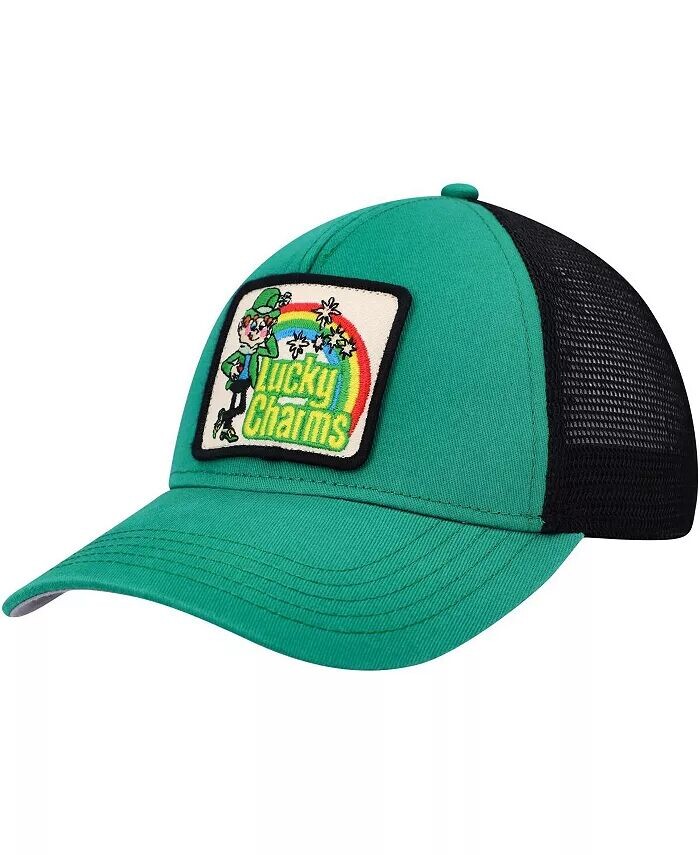 

Мужская зеленая, черная кепка Lucky Charms Valin Trucker Snapback American Needle