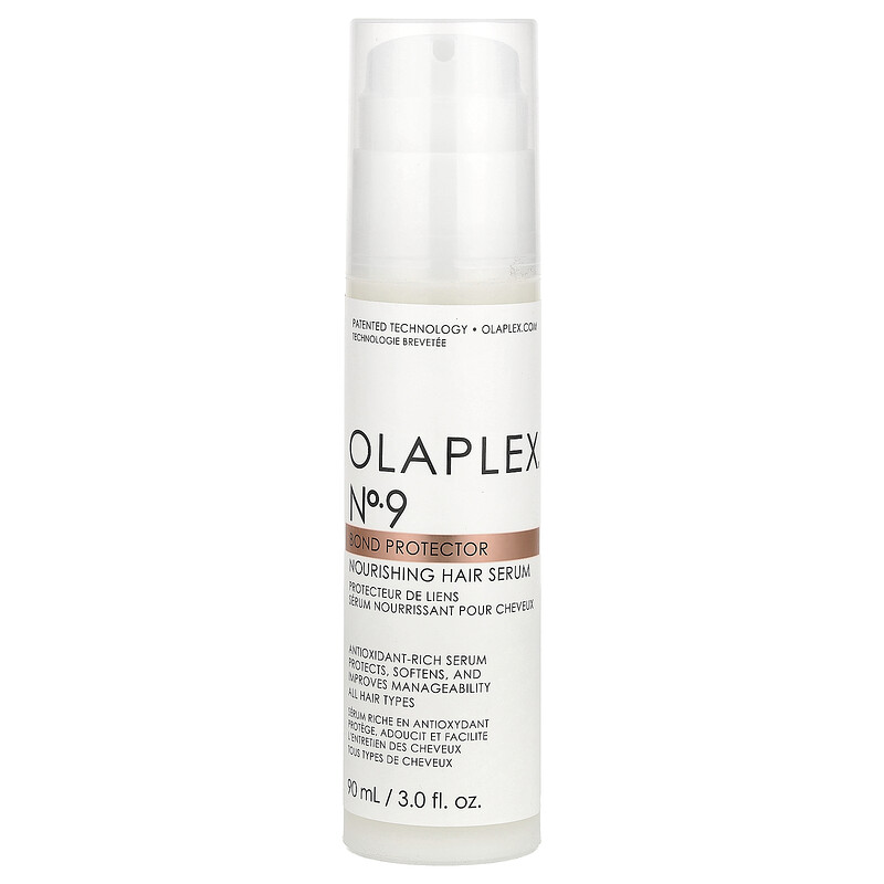 

Olaplex, No. 9 Bond Protector, питательная сыворотка для волос, 90 мл (3 жидк. унц.)