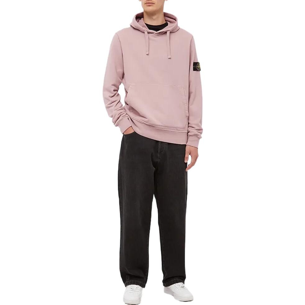 

Толстовка мужская Stone Island, пыльно-розовый