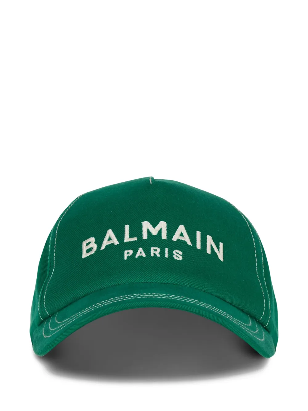 

Бейсболка с вышитым логотипом BALMAIN, зеленый