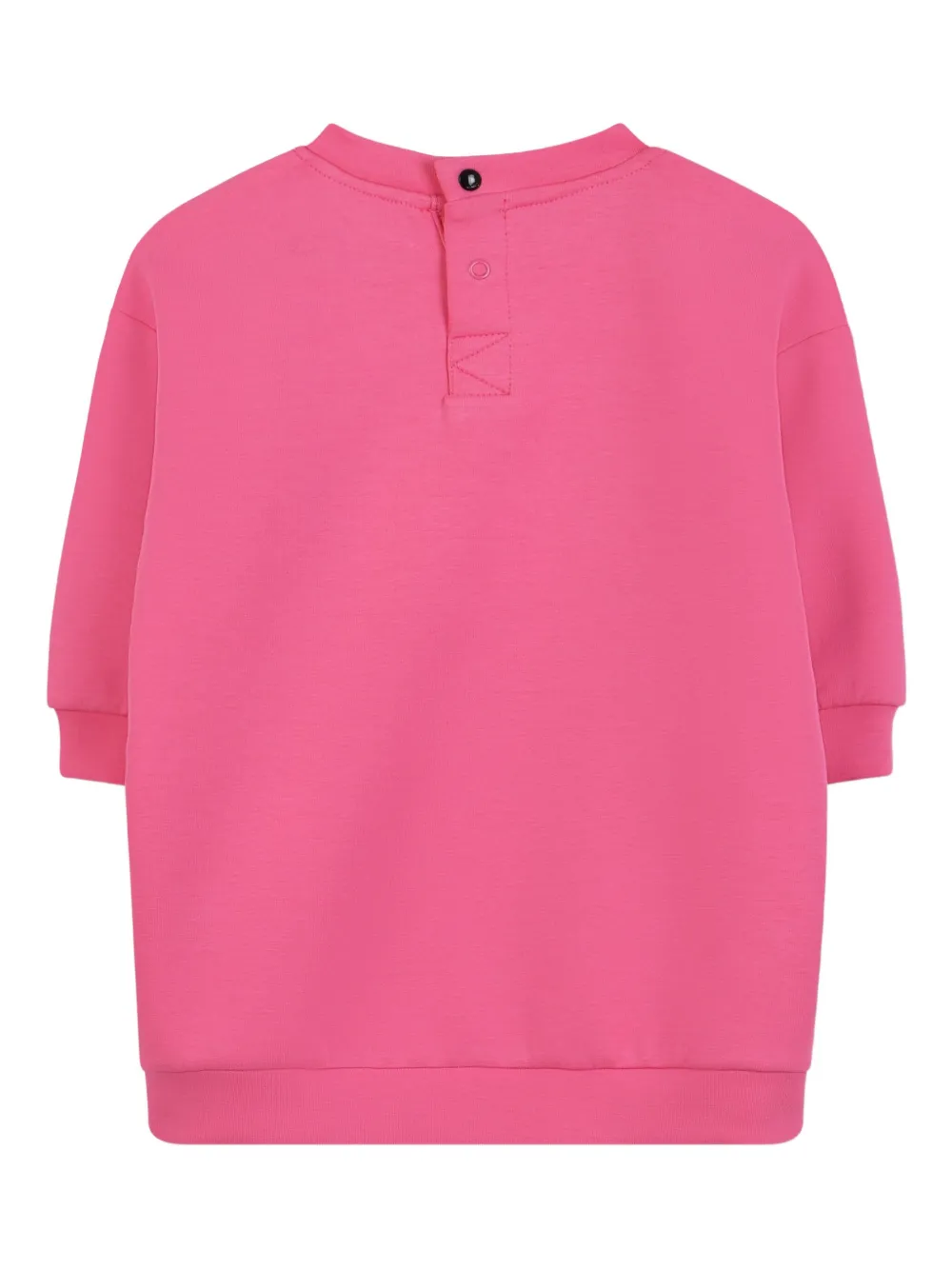 

Платье с принтом KARL LAGERFELD KIDS, розовый