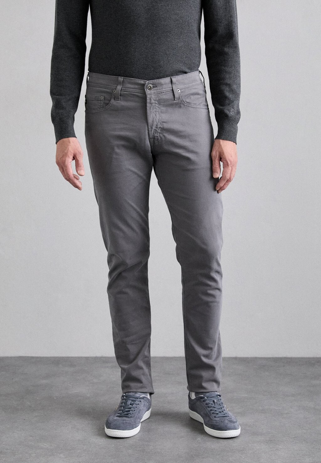 

Джинсы узкого кроя TELLIS MODERN AG Jeans, серый деним