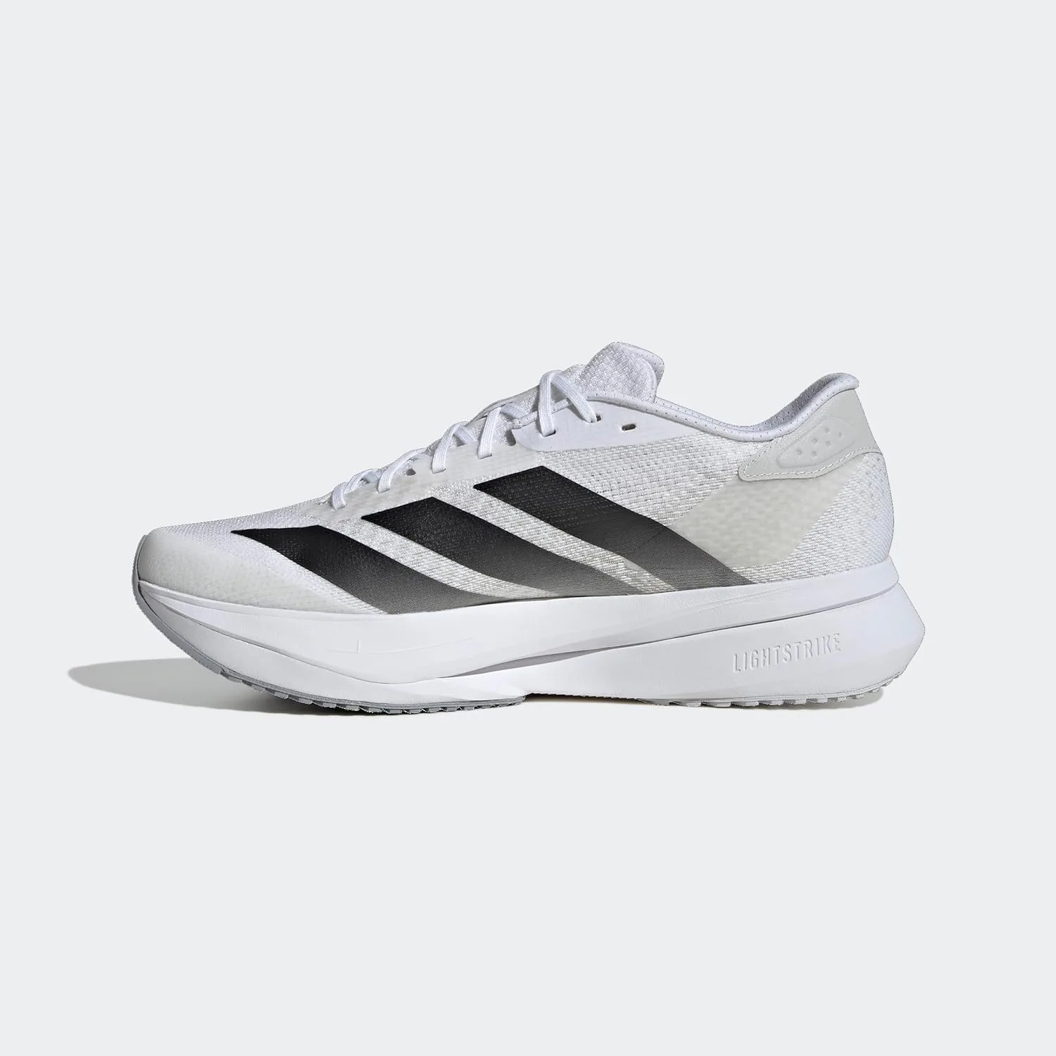 Кроссовки Adidas Lucblu/Ftwwht/Limbur Adizero SL2 M Lucid BlueFtwr White/Lime Burst, белый/черный