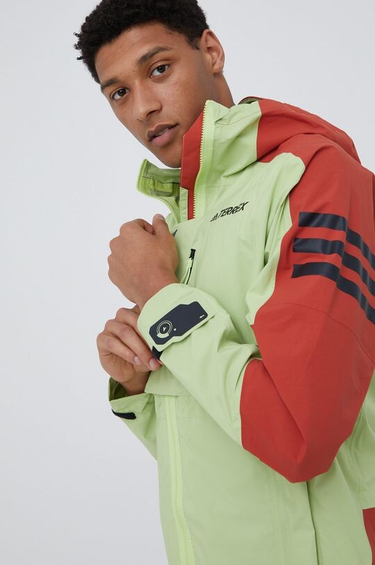 Куртка Xploric для отдыха на открытом воздухе adidas TERREX, зеленый — фото 4