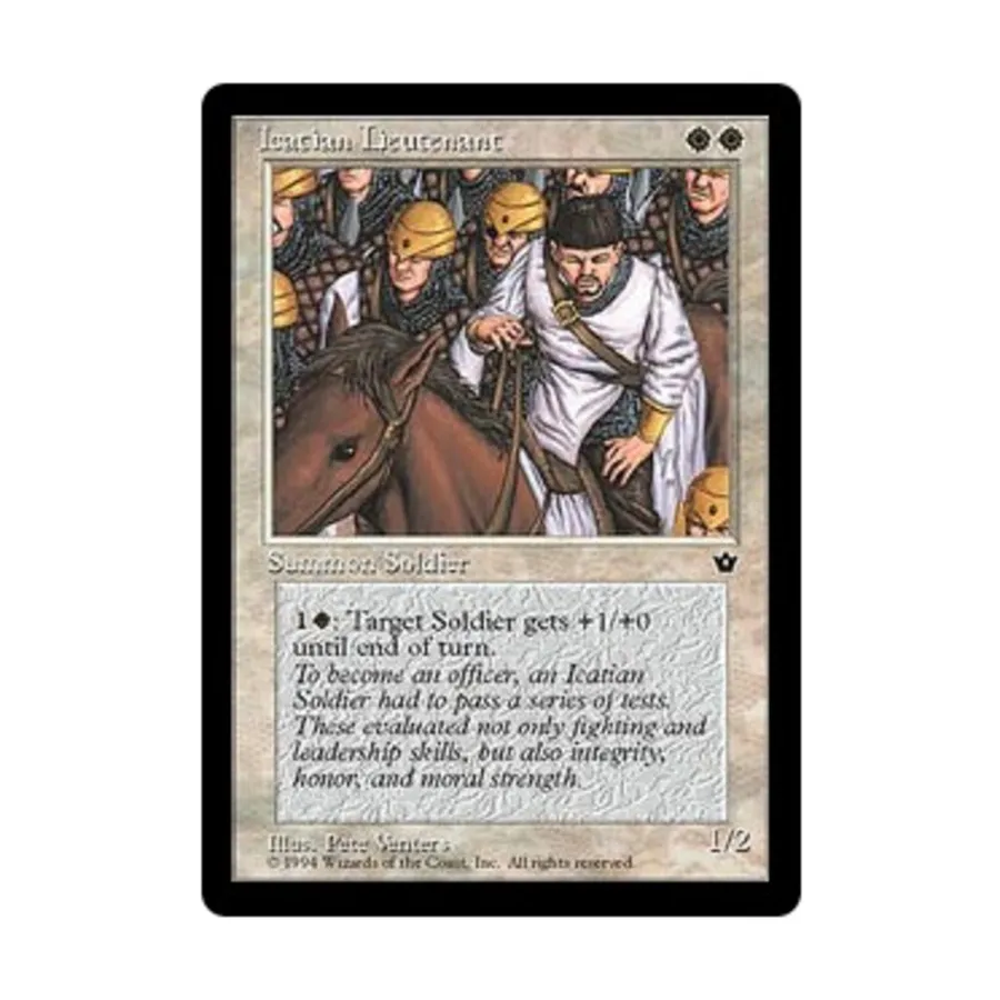 

CCG Икатийский лейтенант (U1), MTG - Fallen Empires