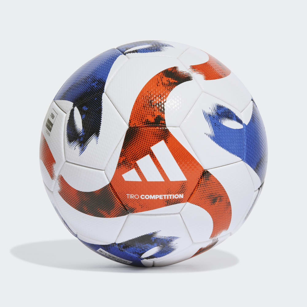 

Футбольный мяч Adidas Tiro Competition Ball, цвет White/Black/Team Solar Orange/Royal Blue