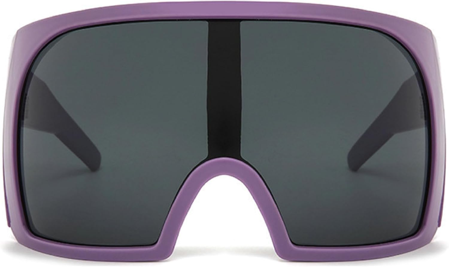 

Большие спортивные солнцезащитные очки в стиле Y2k для женщин и мужчин, модные солнцезащитные очки-щитки, цельные солнцезащитные очки, большие солнцезащитные очки mincl, Purple