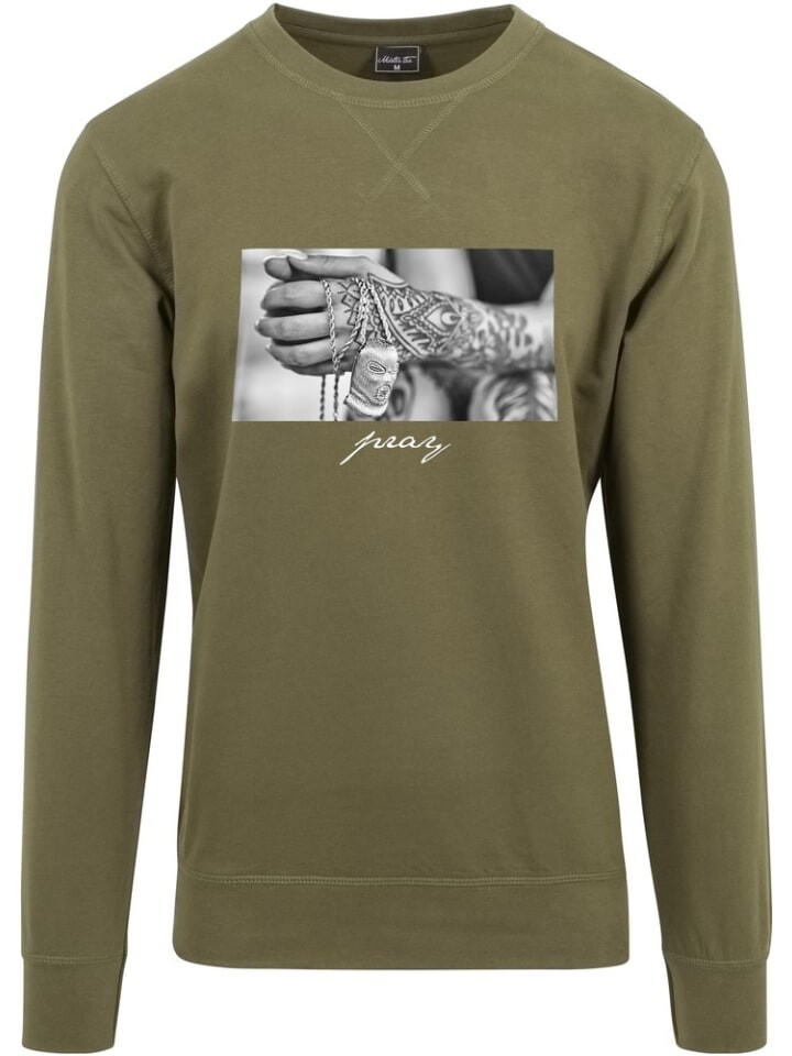 

Пуловер Mister Tee Pullover, зеленый