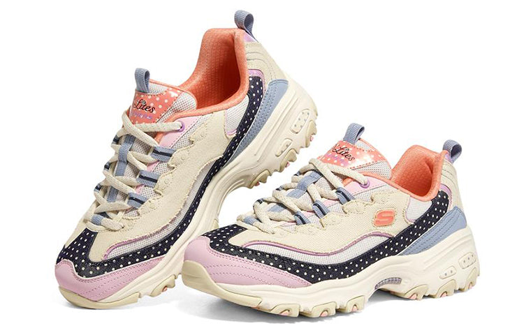 Кроссовки (WMNS) Skechers D'Lites 1.0 896082-NTMT, разноцветный — фото 3