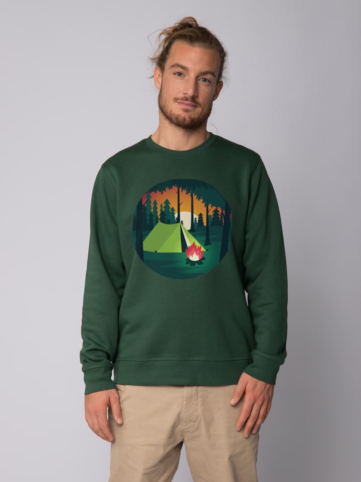 

Толстовка wat Apparel Zelten, цвет bottle green