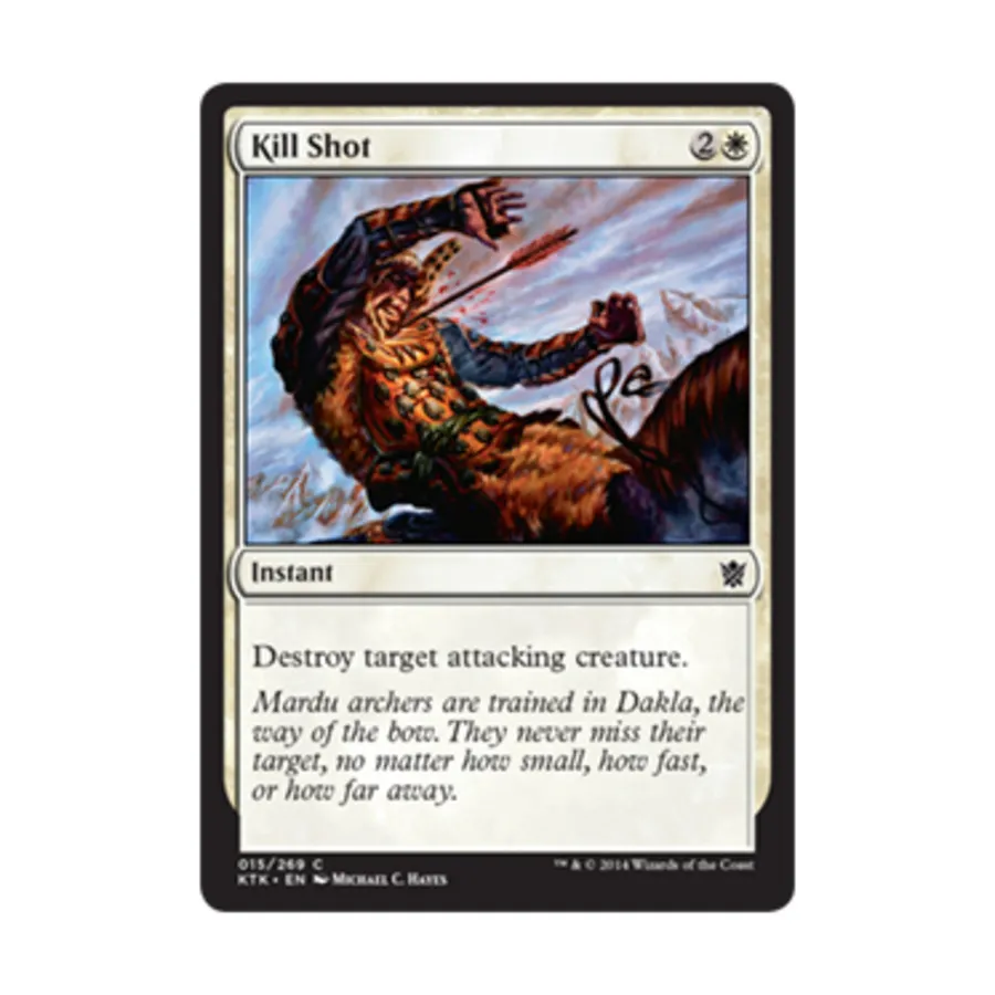 

CCG Убийственный выстрел (C) (Рольга), MTG - Khans of Tarkir