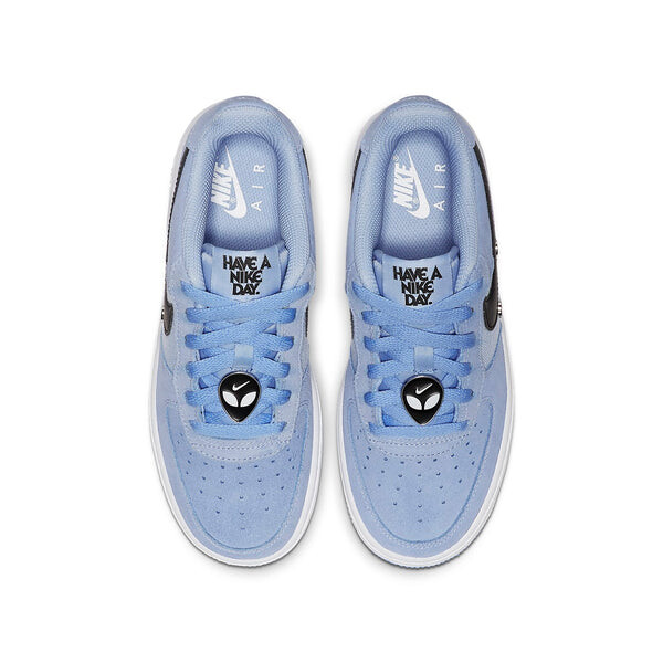 Кроссовки air force 1 low 'have a day - aluminum' Nike, синий — фото 4
