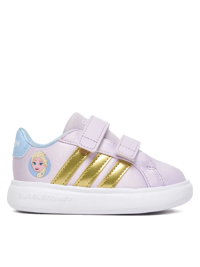 Adidas Кроссовки Disney Frozen Grand Court 3.0 JQ4356 фиолетовые