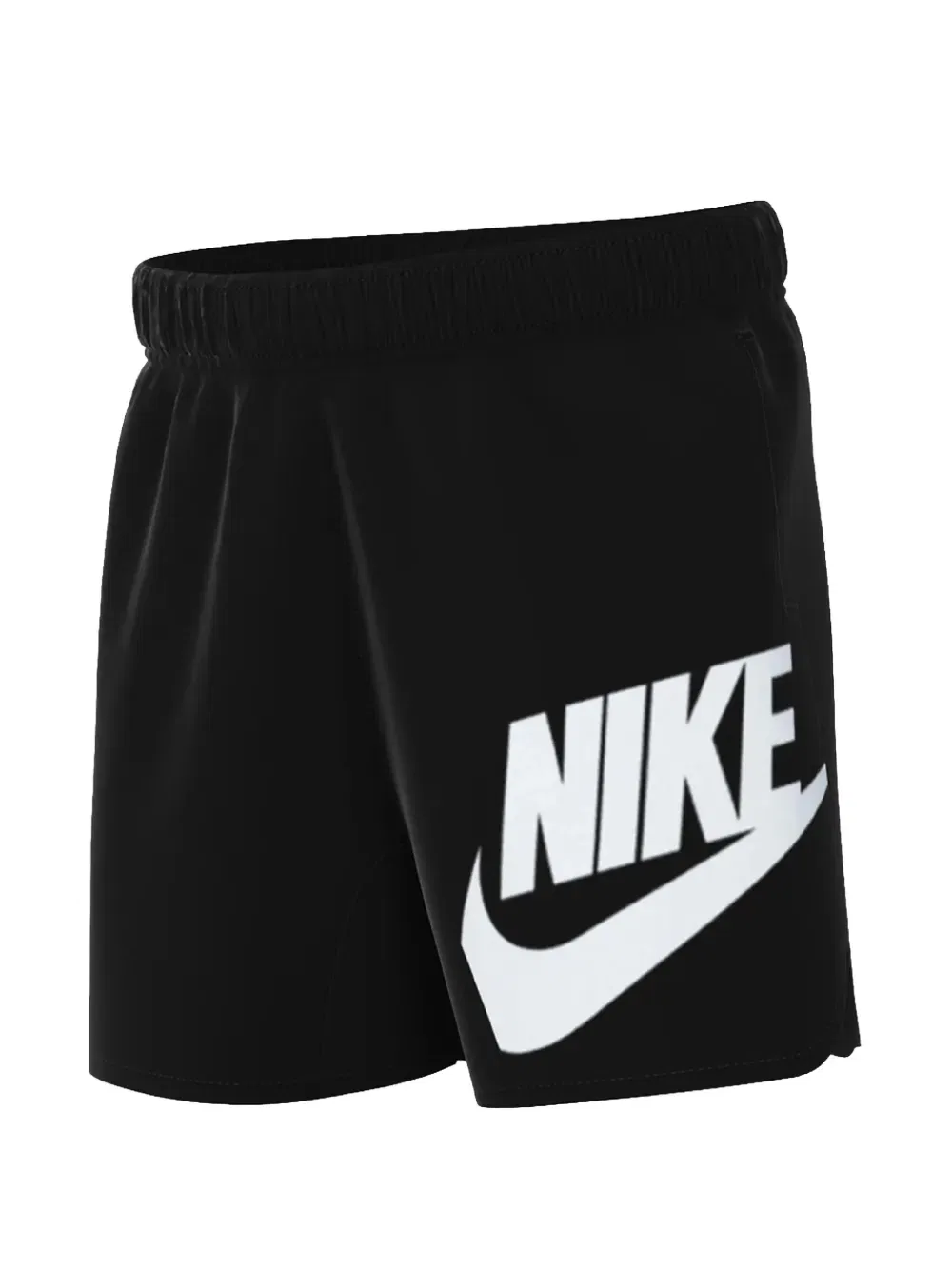 Спортивные шорты из тканого материала с логотипом Nike Kids, черный
