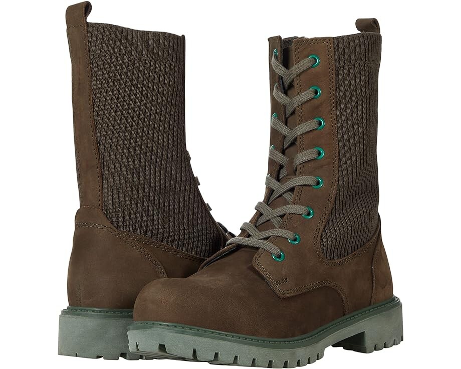 

Ботинки Bueno Stella, цвет Army Green Nubuck/Knit