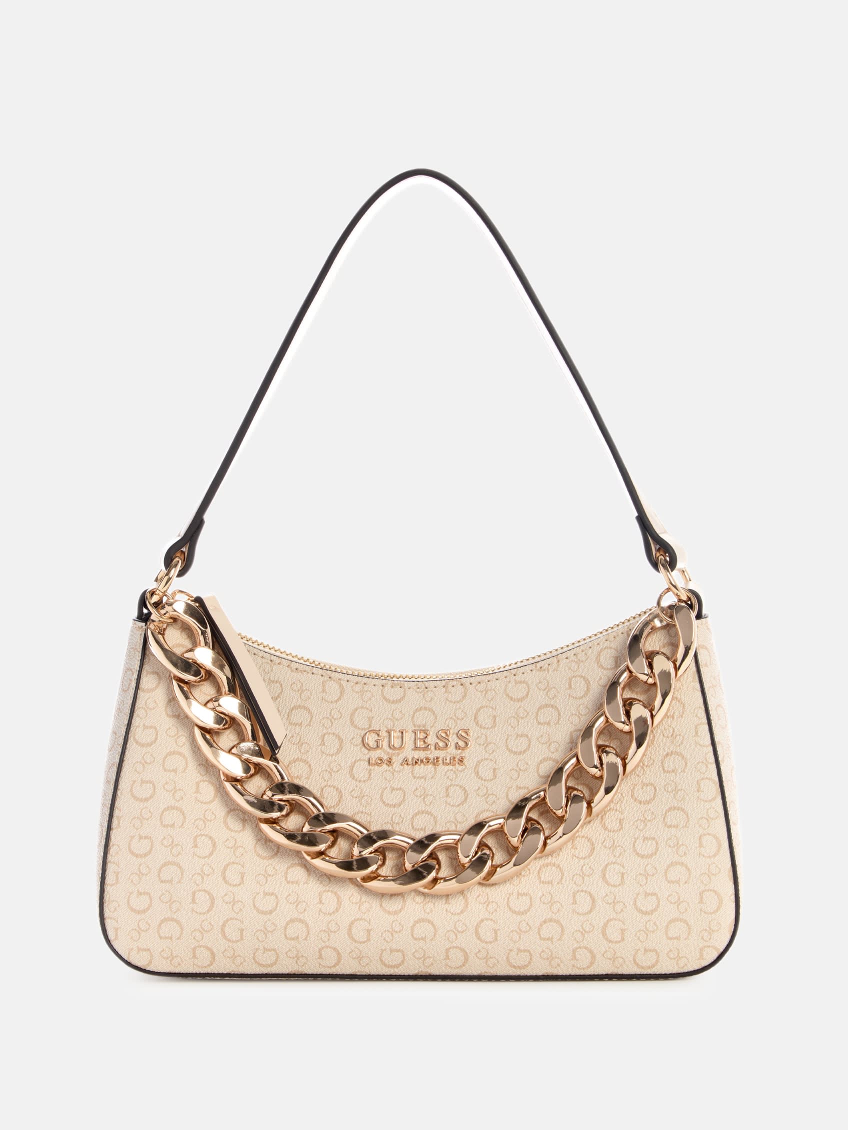 

Мини-сумка через плечо с логотипом Rembert Guess Factory, цвет sand