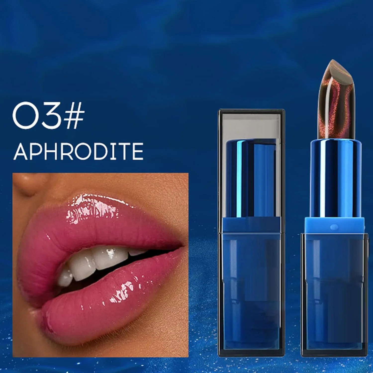 Термохромная блеск для губ Color Changing Lip Gloss 1 шт — фото 4