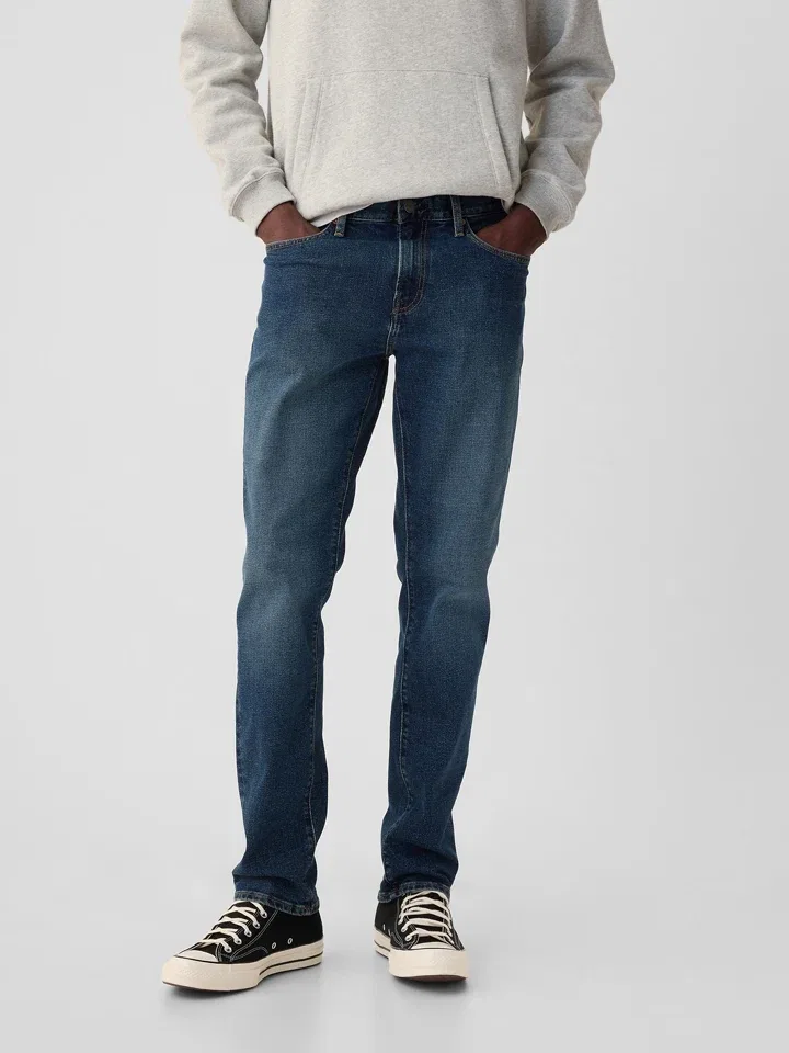 Джинсы Slim fit GAP, темно-синий