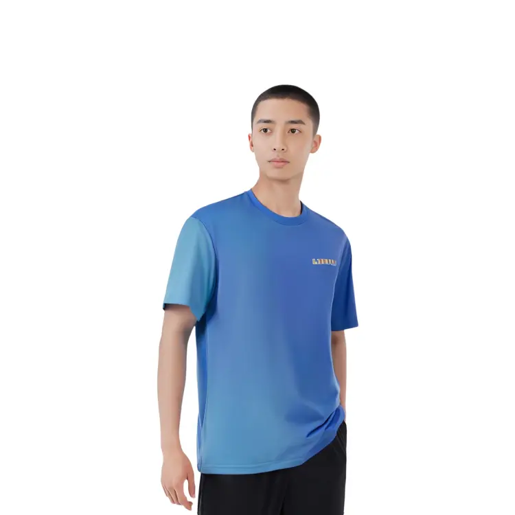 LACOSTE Мужская футболка, цвет Blue — фото 3