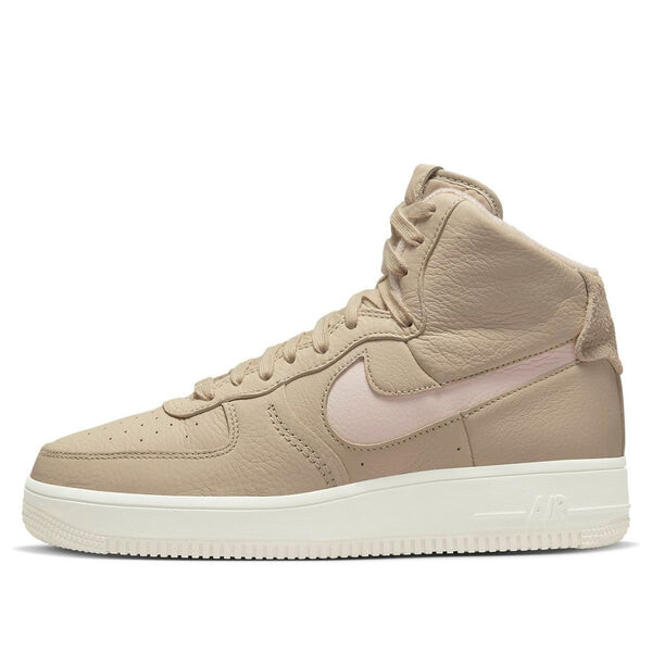 Кроссовки air force 1 high sculpt Nike, коричневый
