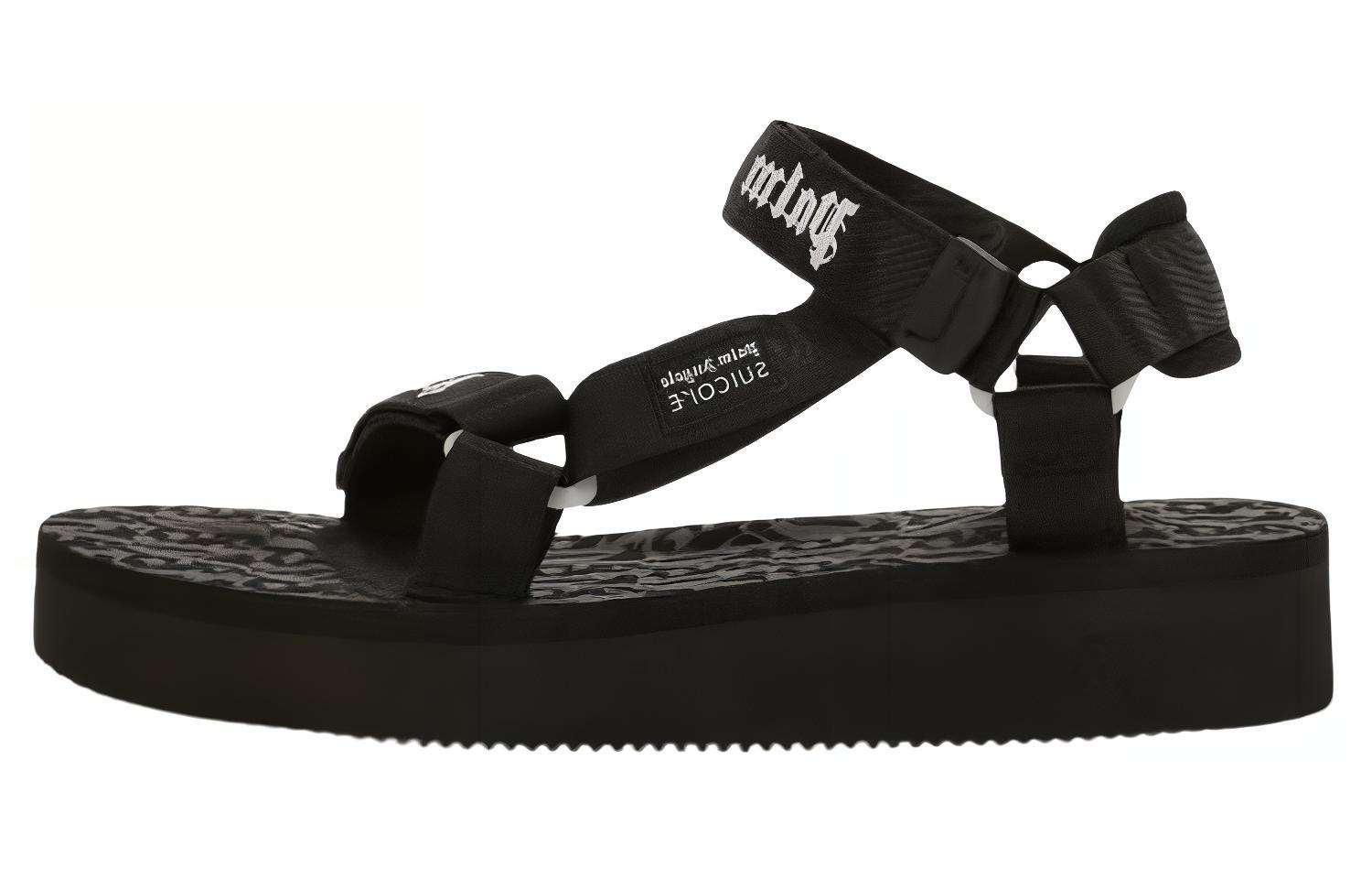 Depa Sandals X Suicoke Black PALM ANGELS
