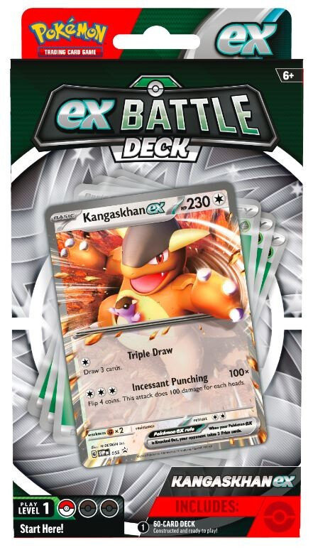 

ККИ «Покемон», карты боевой колоды Deluxe — Kangaskan EX Pokemon