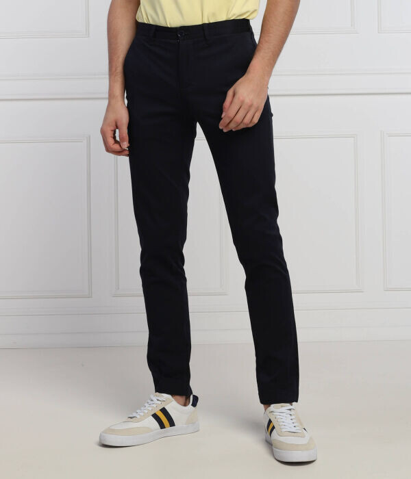 

Брюки-чиносы Lacoste Slim Fit, синий