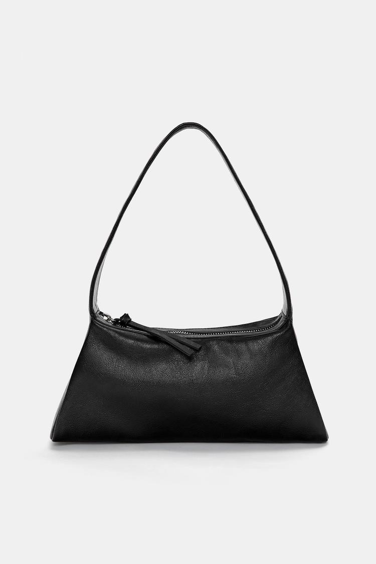 

Сумка через плечо Pull And Bear, черный