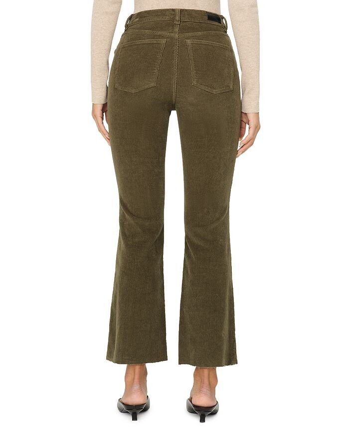 

Вельветовые брюки Bridget Instasculpt DL1961 Bootcut, зеленый