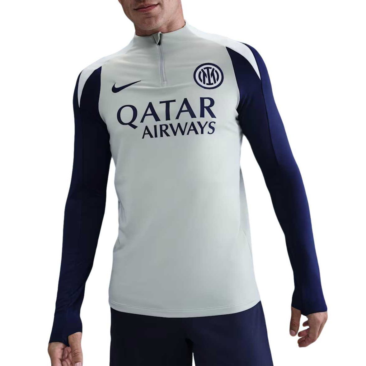 

Футболка Inter Milan для мужчин Nike, серый haze/синий void/ghost aqua синий/синий void