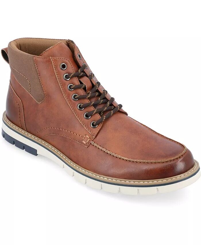 

Мужские ботинки Dalvin Tru Comfort Foam Lace-Up Moc Toe Ankle Boot Vance Co., коричневый