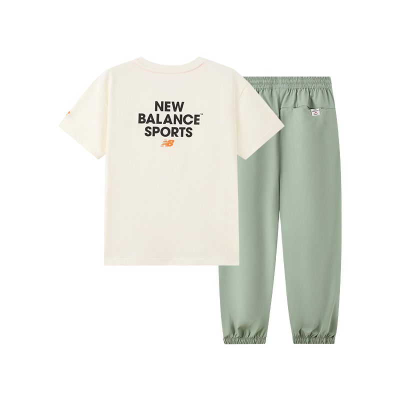 New Balance Повседневная спортивная одежда Ivory White для детей 3-7 лет — фото 3