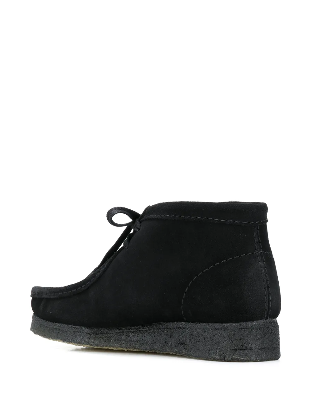 Ботинки дезерты на шнуровке Clarks Originals, черный — фото 3