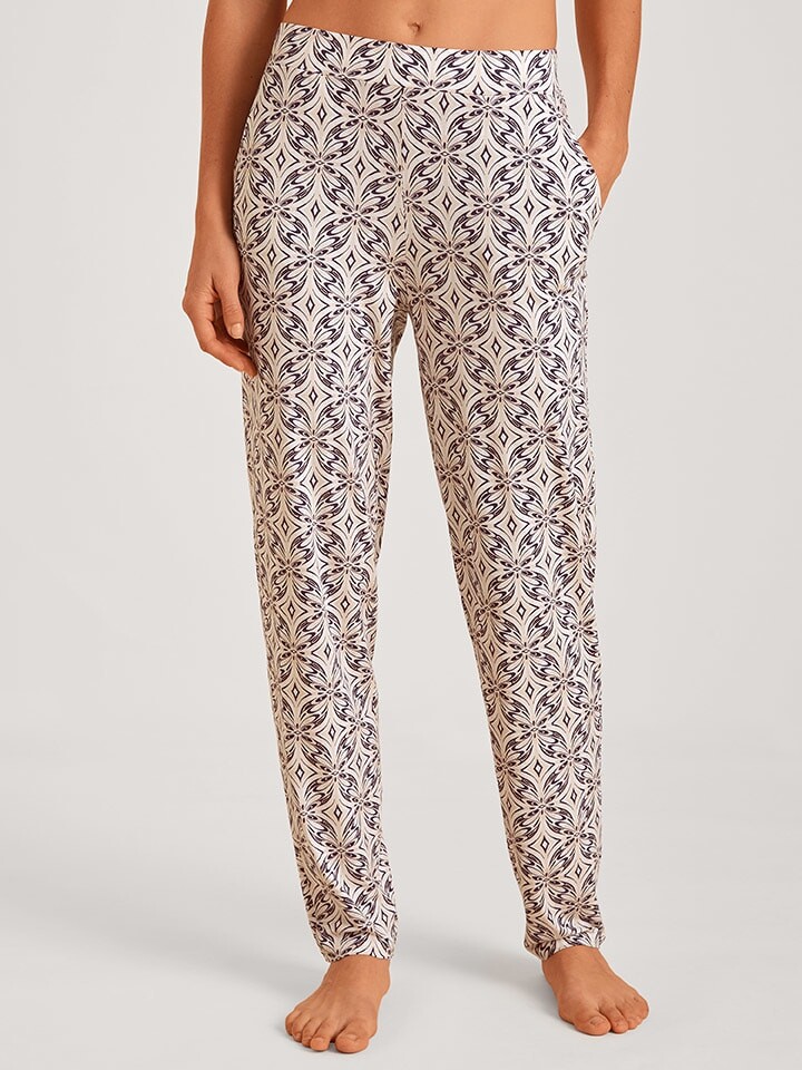 

Пижамные брюки Calida Pyjama-Hose, цвет Sand/Schwarz