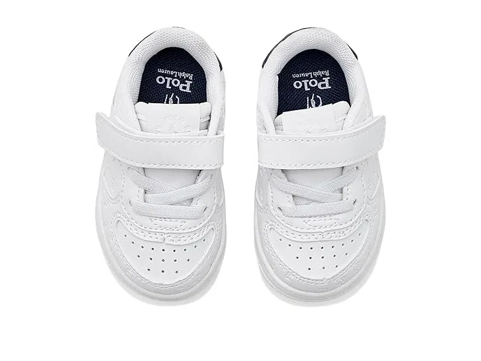 Кроссовки Masters Court PS Polo Ralph Lauren Kids, White/Navy — фото 3