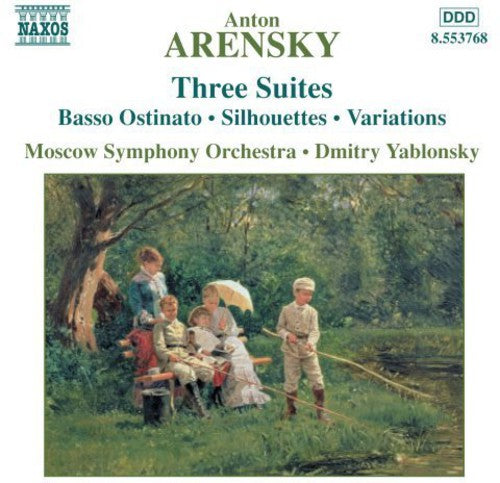 

CD диск Arensky / Yablonsky / Moscow So: Three Suites