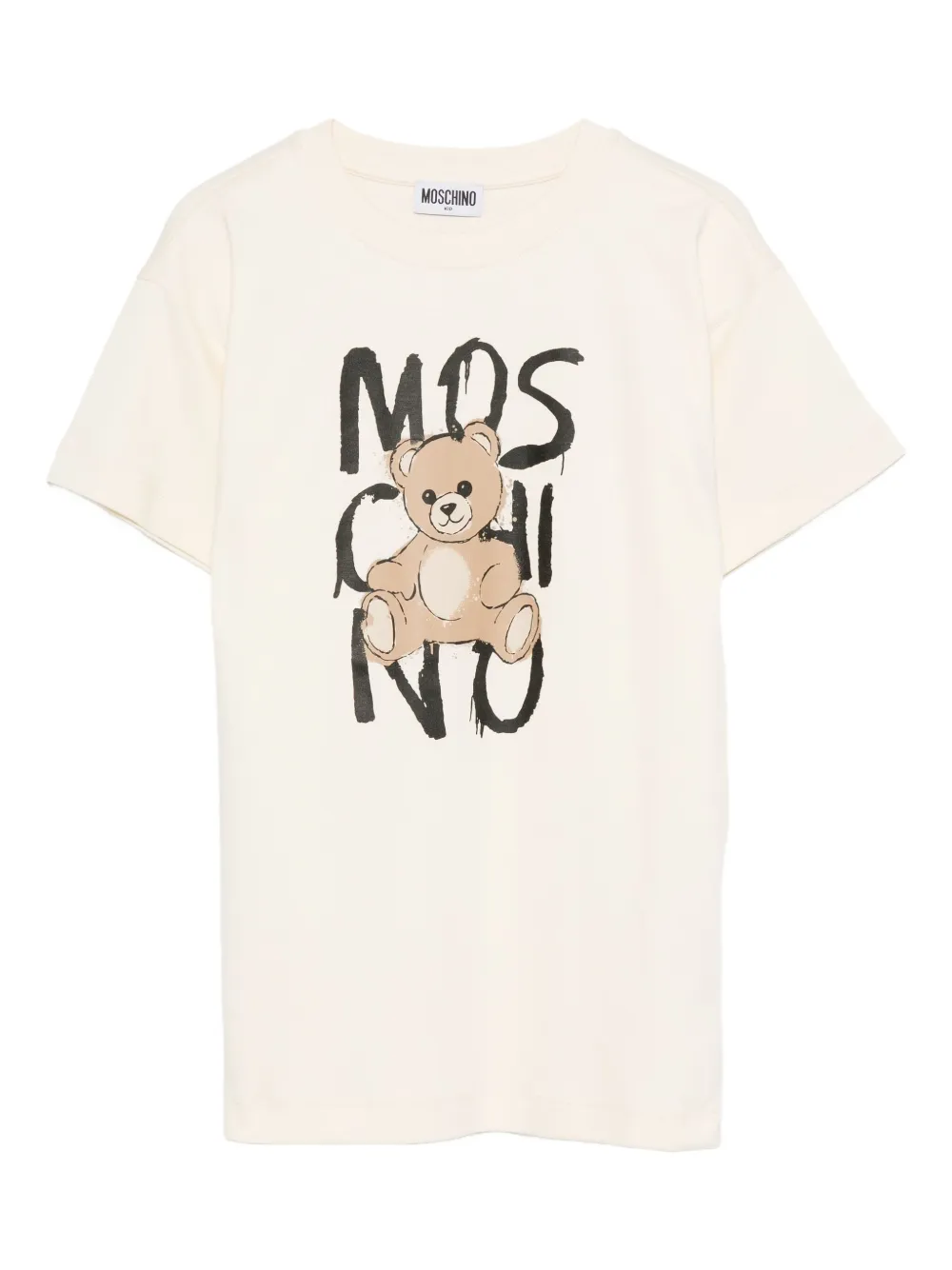 

Футболка с принтом Teddy Bear Moschino Kids, нейтральный