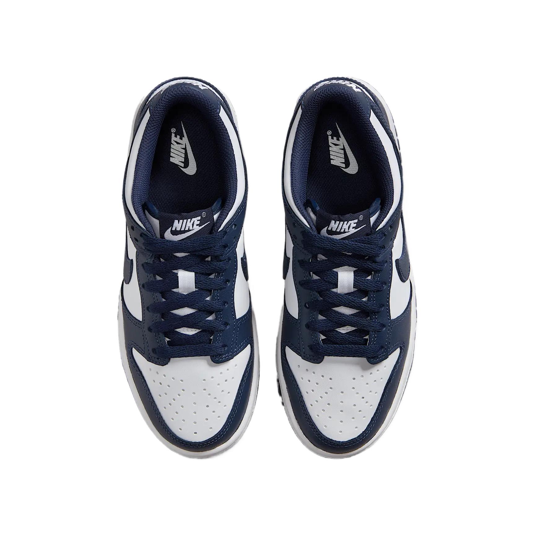 Кроссовки Nike Dunk Low, синие — фото 3