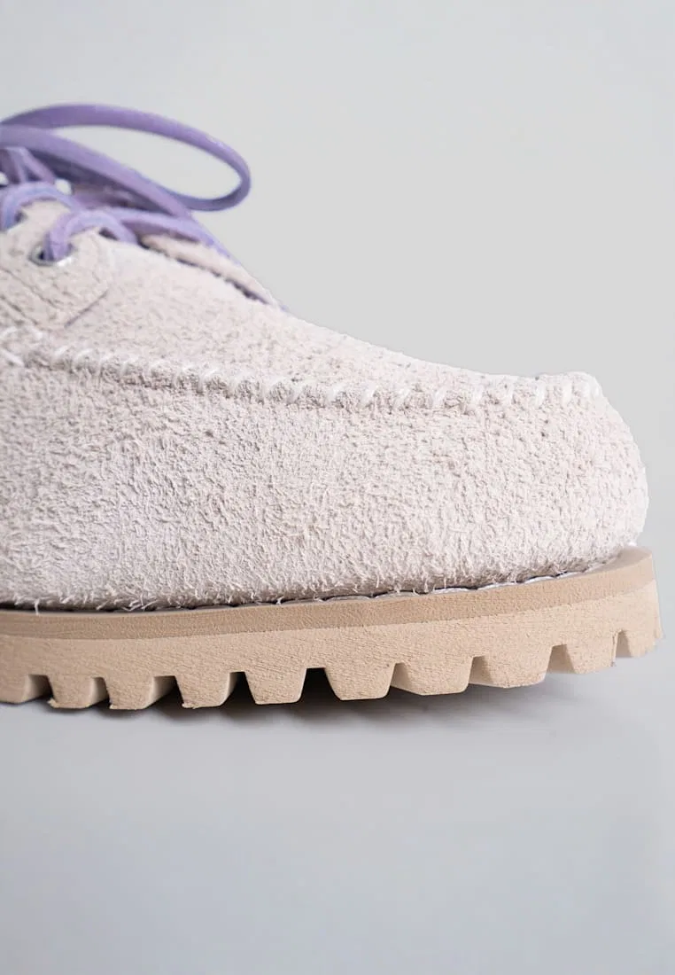 Мужские ботинки Timberland Authentic 3-Eye Lug Handsewn Boat Shoe, бежевый — фото 3