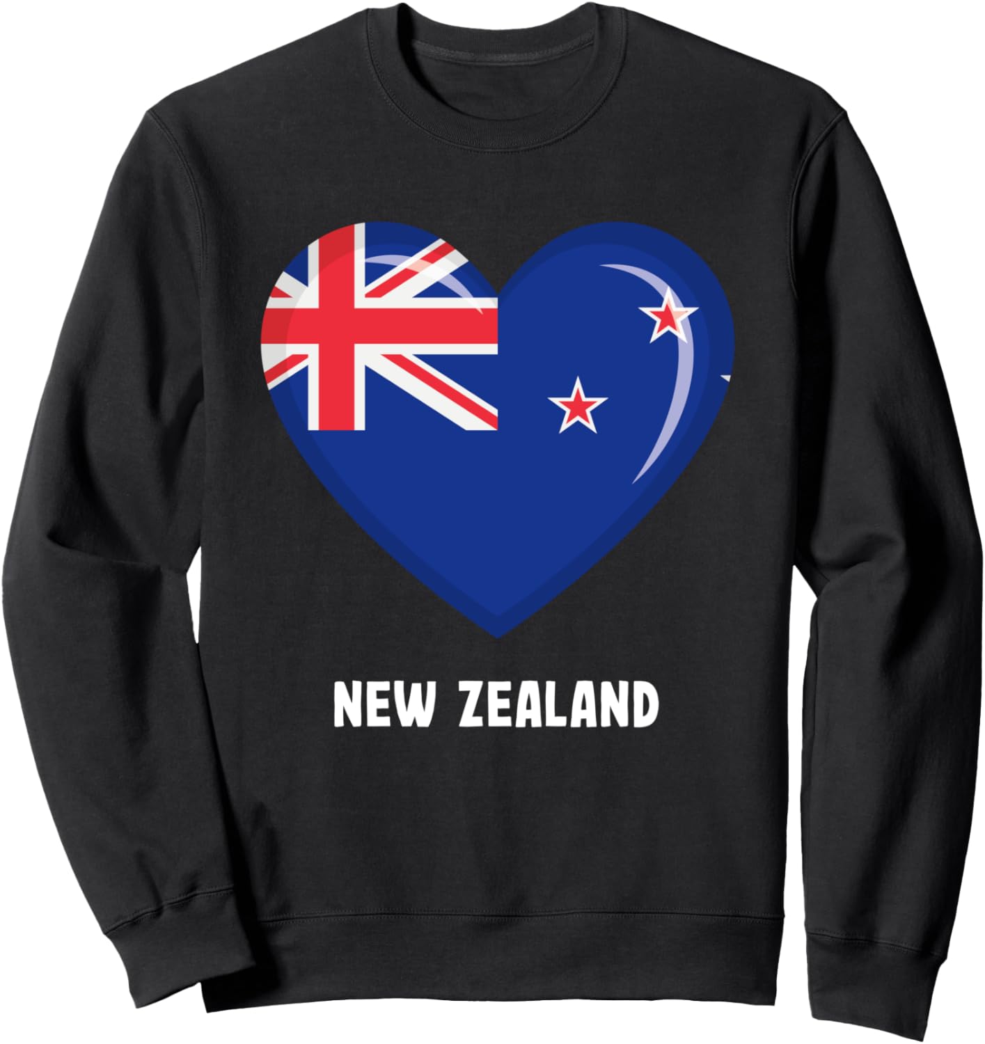 

Футболка с изображением флага Новой Зеландии New Zealand Flag Clothing, черный