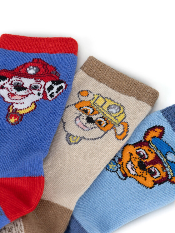Длинные носки ACCCS-AW24-326PAW (3-pack) Paw Patrol, мультиколор — фото 2