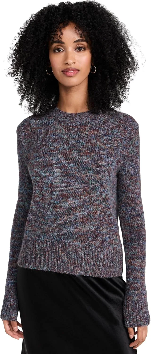 

Vince женский разноцветный марил пуловер с круглым вырезом