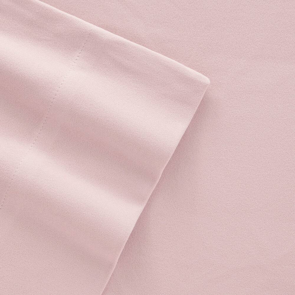 

Комплект простыней с глубокими карманами Micro Flannel, цвет Petal Pink