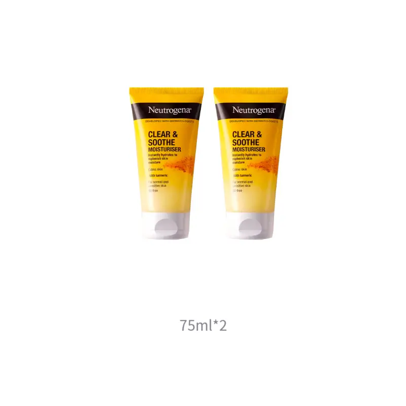 Крем для лица Neutrogena Clear & Soothe с куркумой, 75 мл х 2 — фото 3