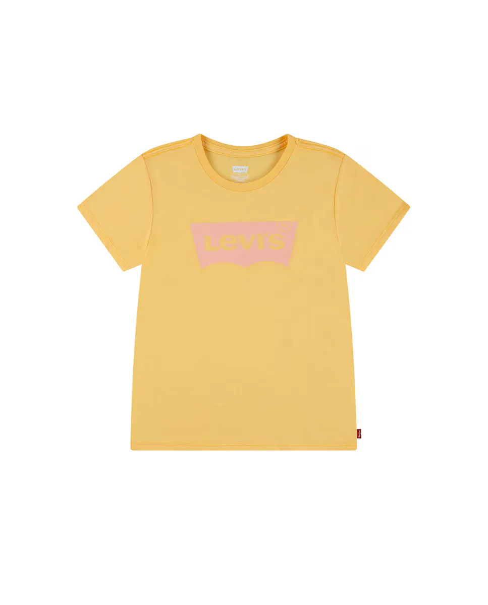 

Футболка Levi's Batwing для девочек, жёлтый
