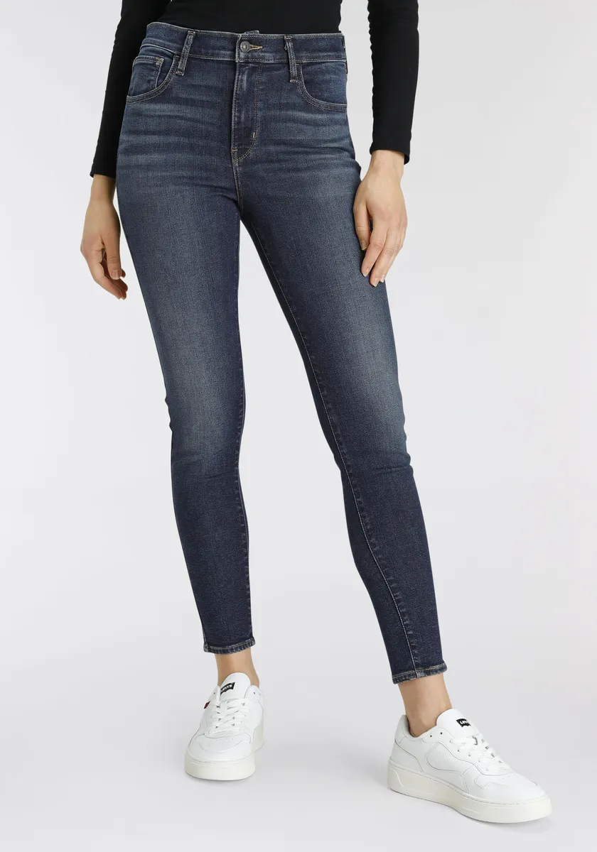 

Джинсы скинни Levi's "720 High Rise", цвет Dark Indigo Worn In